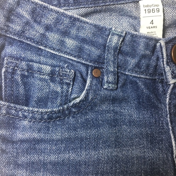 Jeans Baby Gap 1969 cute boot Size: 4 years. - Picture 5 of 6